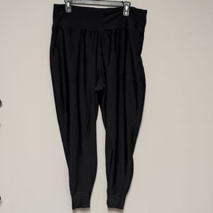 Old Navy Black Track Jogger Pants